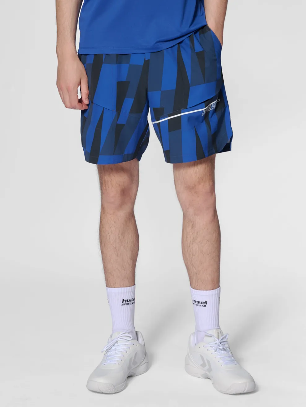 hmlCOURT AOP POCKET SHORTS