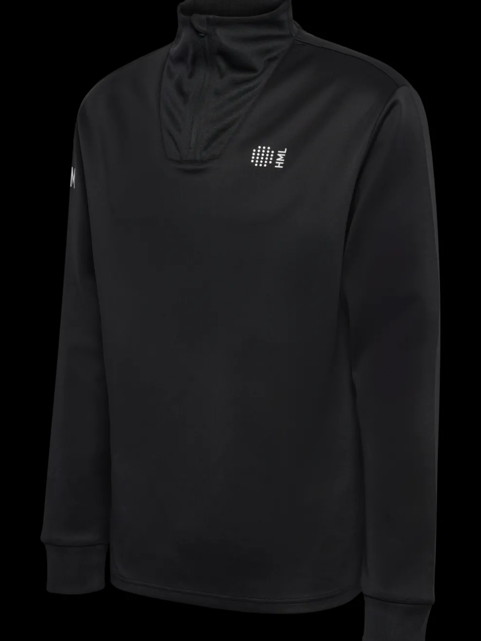 hmlCOURT HALF ZIP L/S