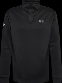 hmlCOURT HALF ZIP L/S