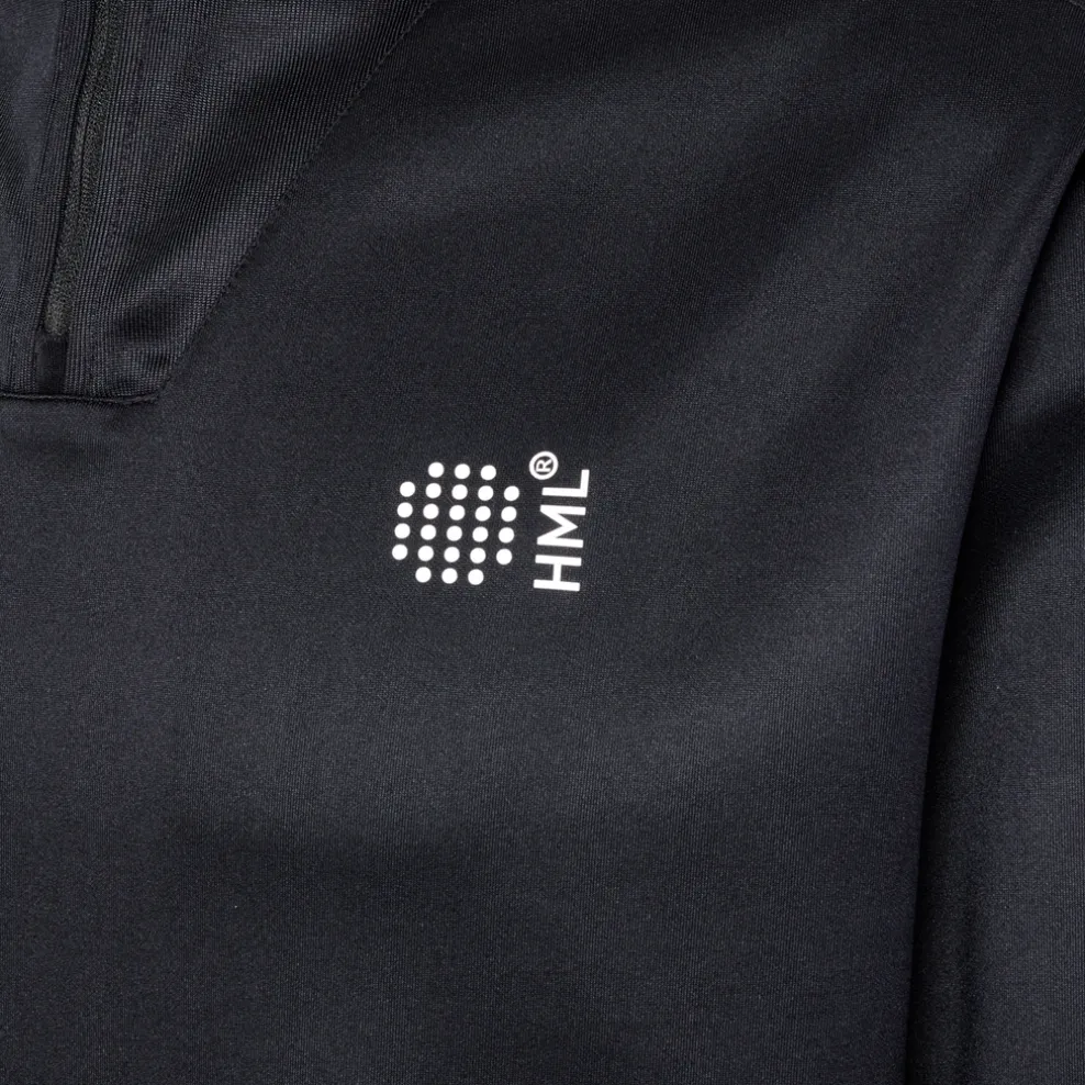 hmlCOURT HALF ZIP L/S