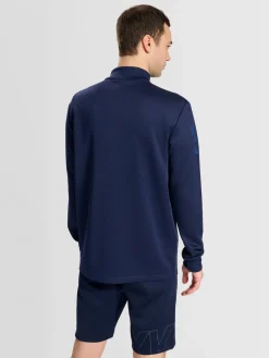 hmlCOURT HALF ZIP L/S