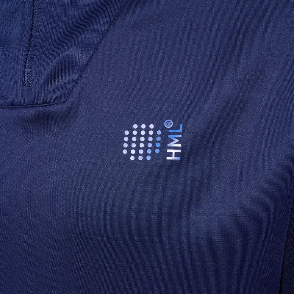 hmlCOURT HALF ZIP L/S
