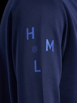 hmlCOURT HALF ZIP L/S