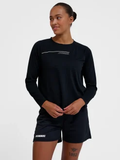 hmlCOURT LIGHT WEIGHT T-SHIRT L/S W