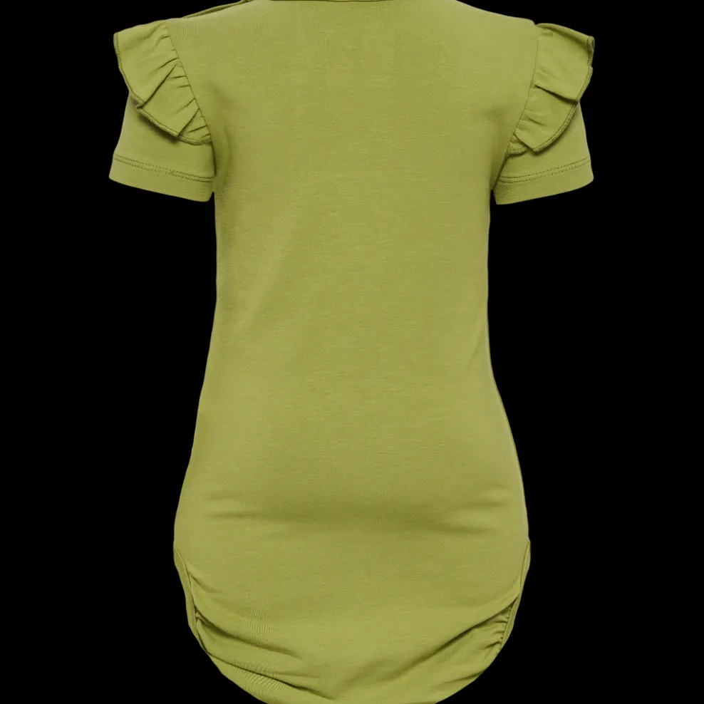hmlDREAM RUFFLE BODY S/S