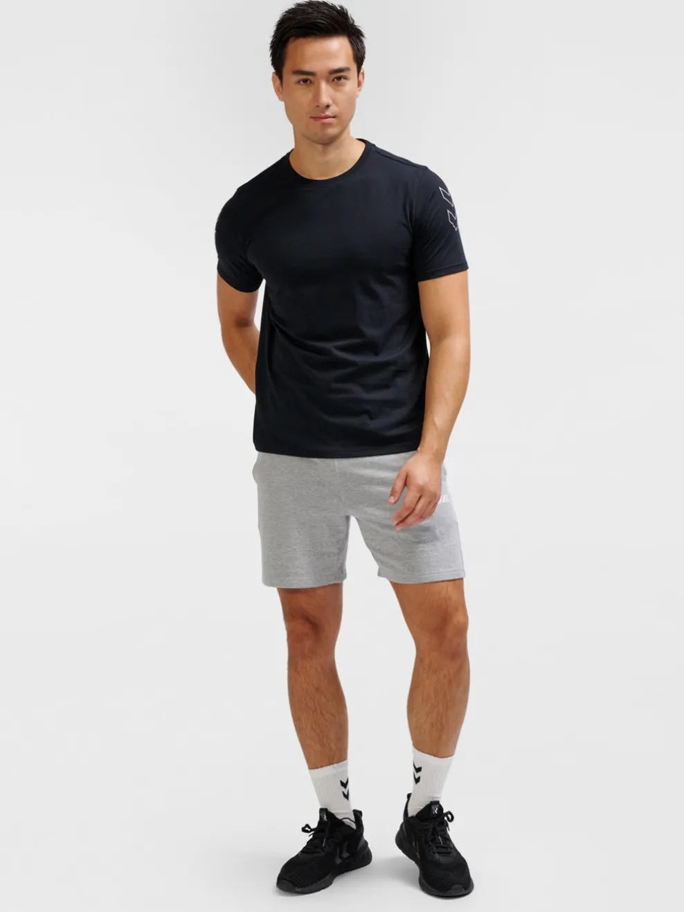 hmlELEMENTAL CHEVRON COTTON TEE