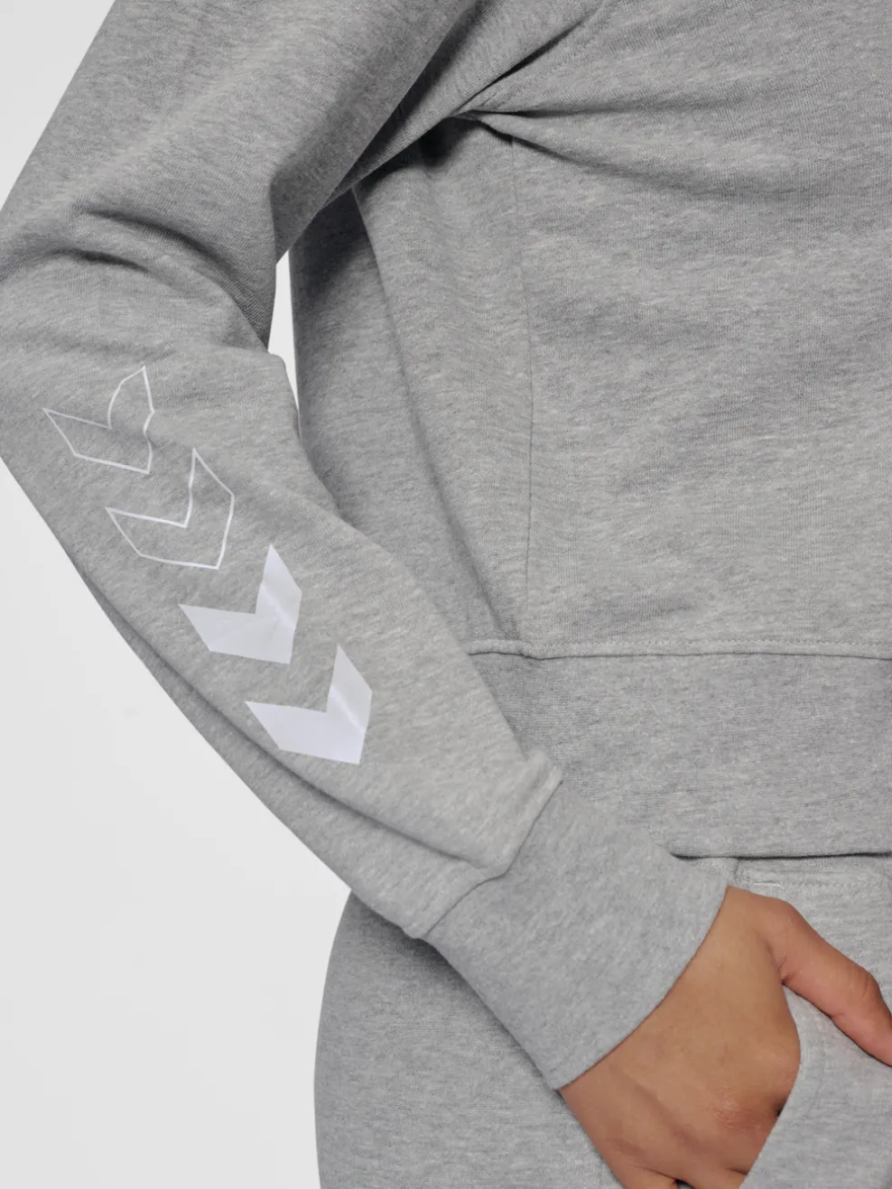 hmlELEMENTAL SHORT HOODIE WOMAN