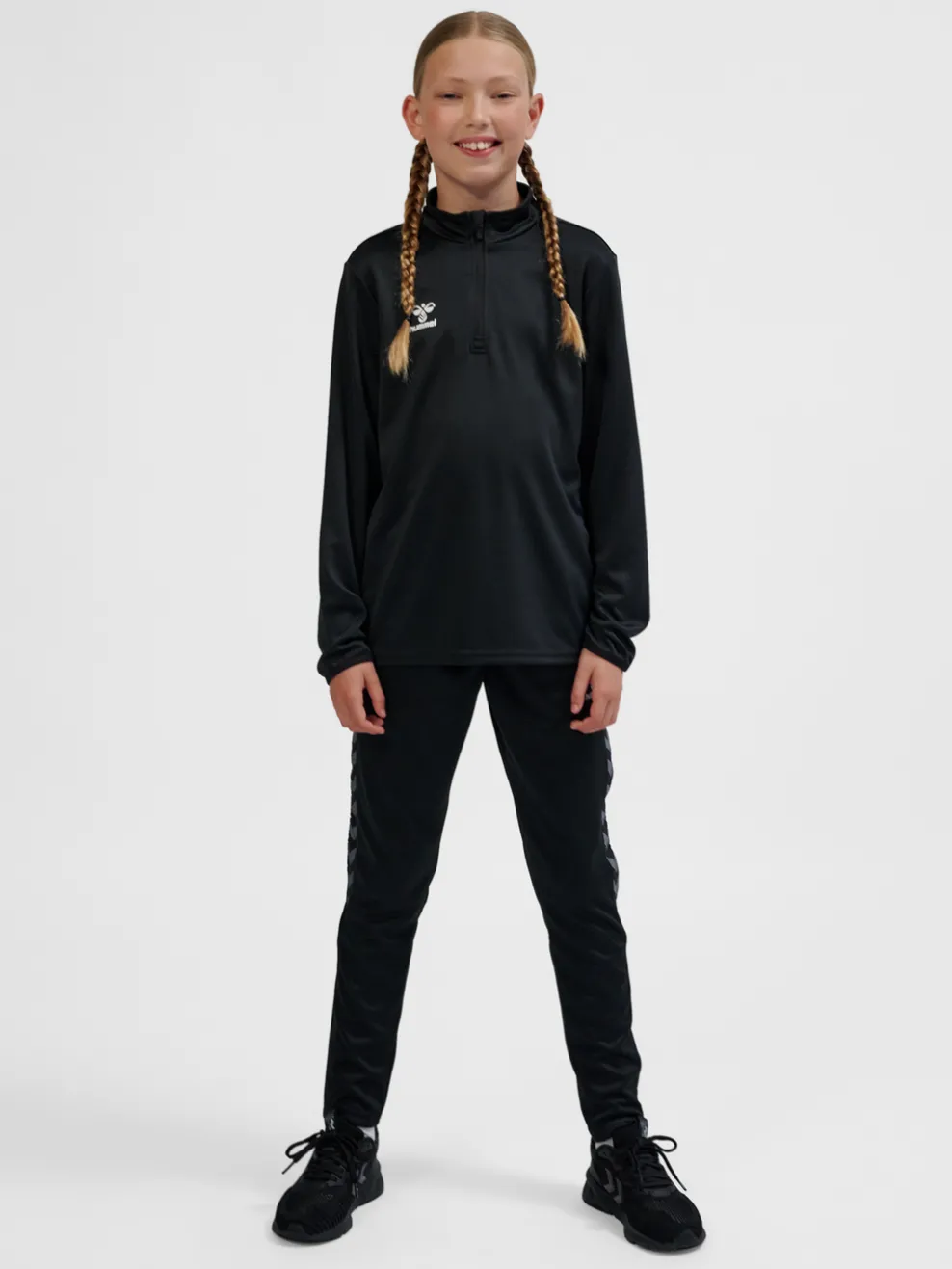 hmlESSENTIAL HALF-ZIP KIDS