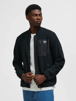 hmlFLEECE ZIP JACKET BEE