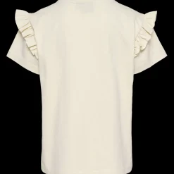 hmlFLOWY RUFFLE T-SHIRT S/S