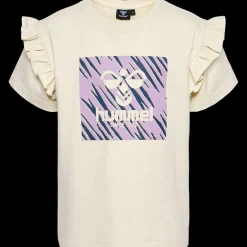hmlFLOWY RUFFLE T-SHIRT S/S