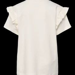 hmlFLOWY RUFFLE T-SHIRT S/S