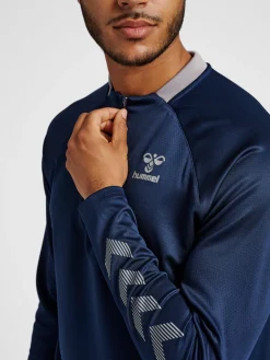 hmlGG12 ACTION HALF ZIP SWEAT