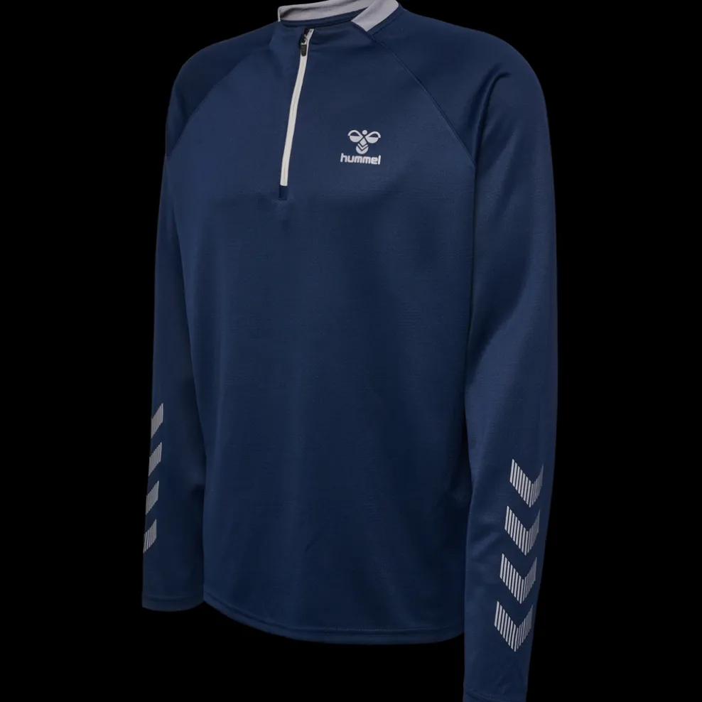 hmlGG12 ACTION HALF ZIP SWEAT