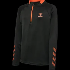 hmlGG12 ACTION HALF ZIP SWEAT KIDS
