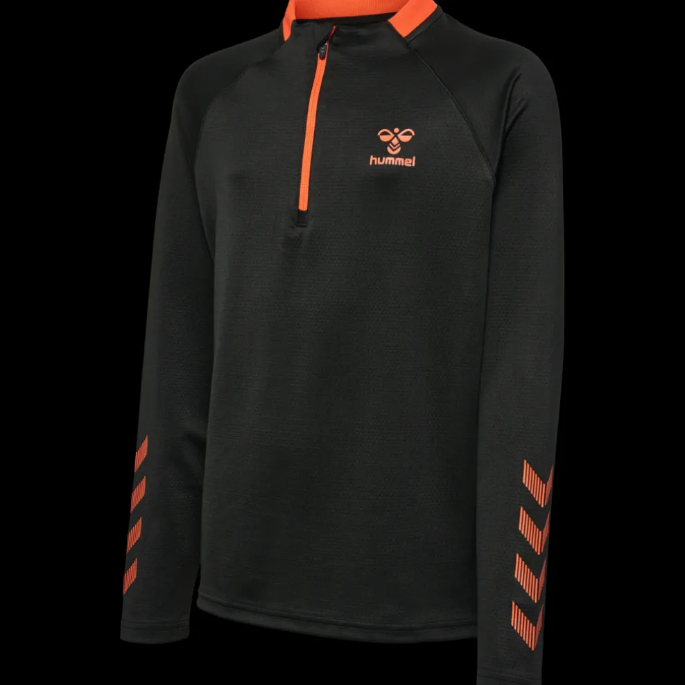 hmlGG12 ACTION HALF ZIP SWEAT KIDS