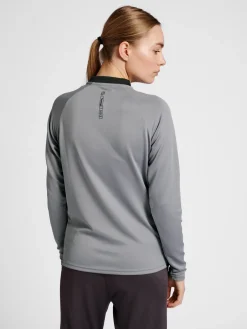 hmlGG12 ACTION HALF ZIP SWEAT WOMAN