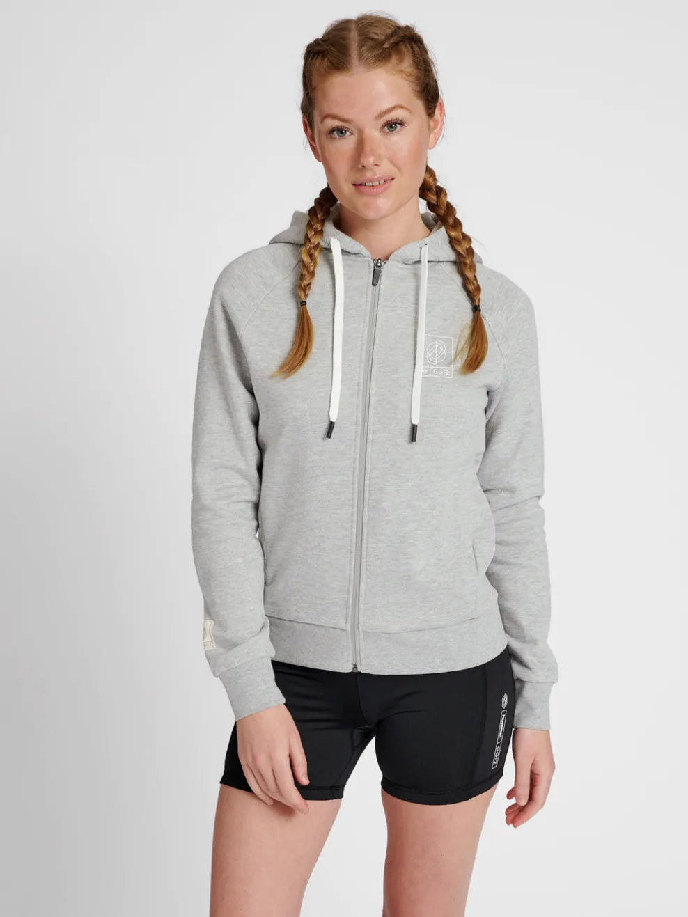 hmlGG12 SWEAT ZIP HOODIE WOMAN
