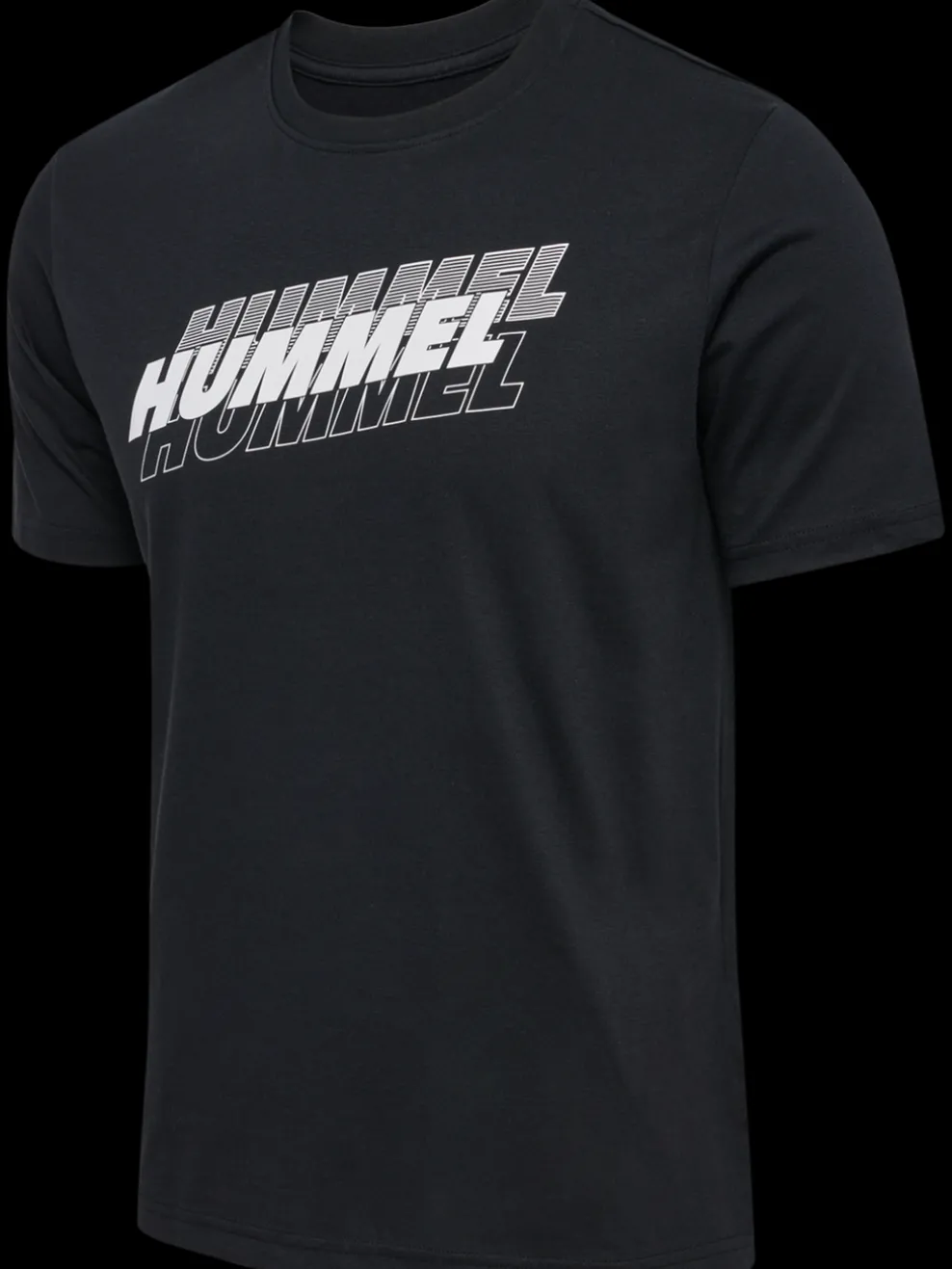hmlGRAPHIC TRIPLE LOGO COTTON TEE