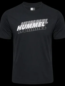 hmlGRAPHIC TRIPLE LOGO COTTON TEE