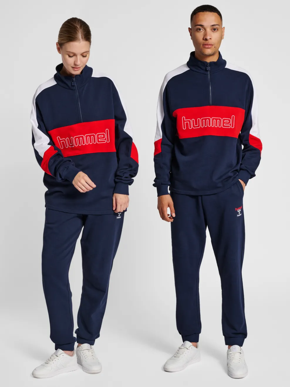 hmlIC CLAUDE HALF ZIP SWEATSHIRT