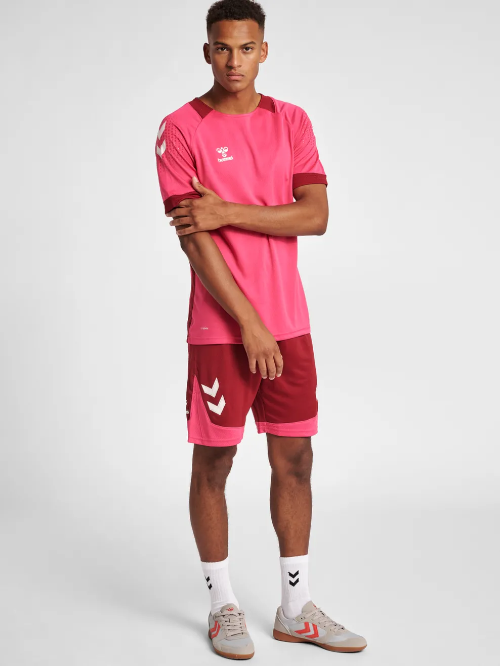 hmlLEAD S/S POLY JERSEY