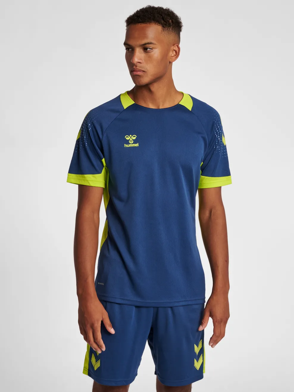 hmlLEAD S/S POLY JERSEY