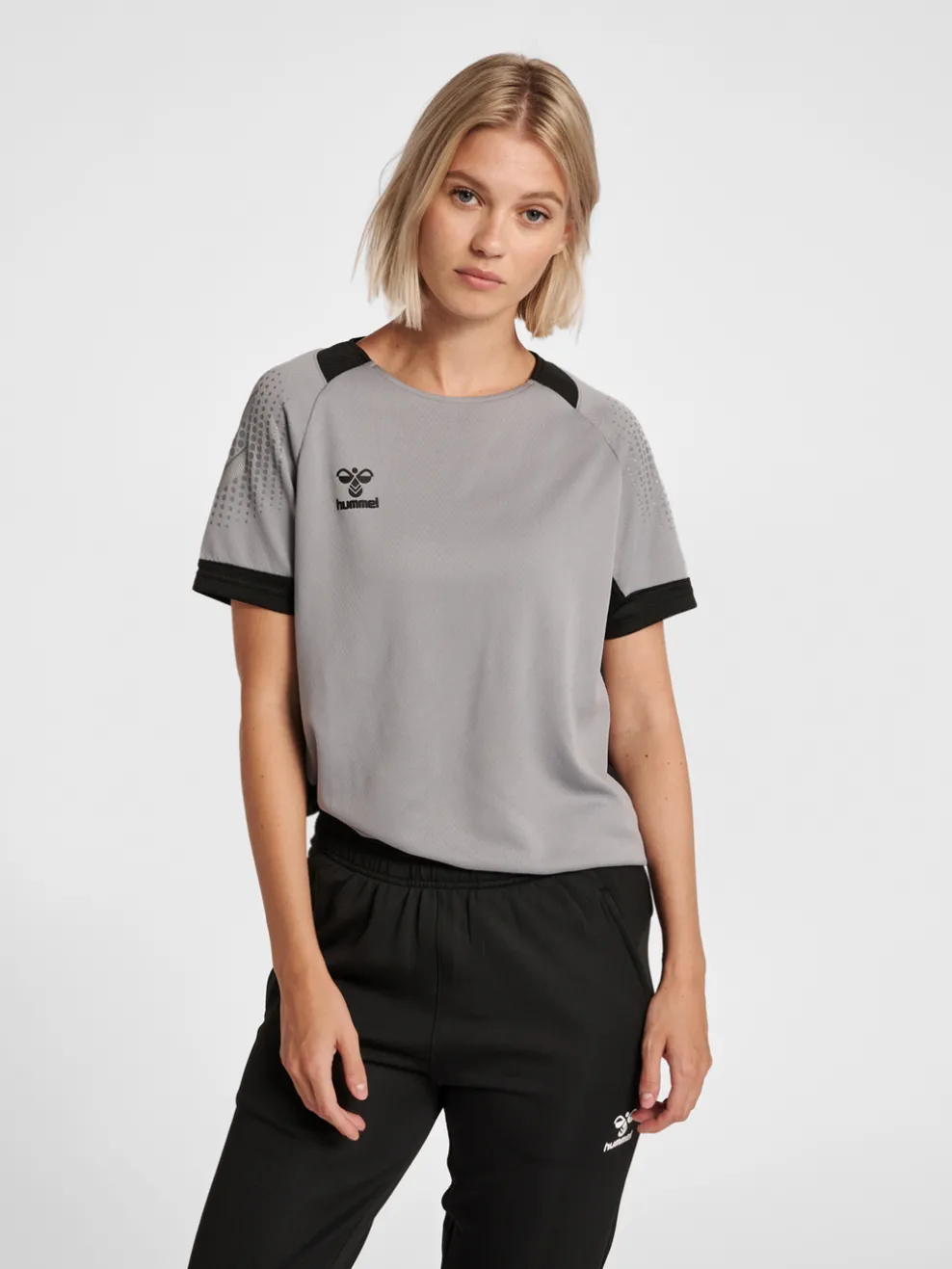 hmlLEAD WOMENS S/S POLY JERSEY