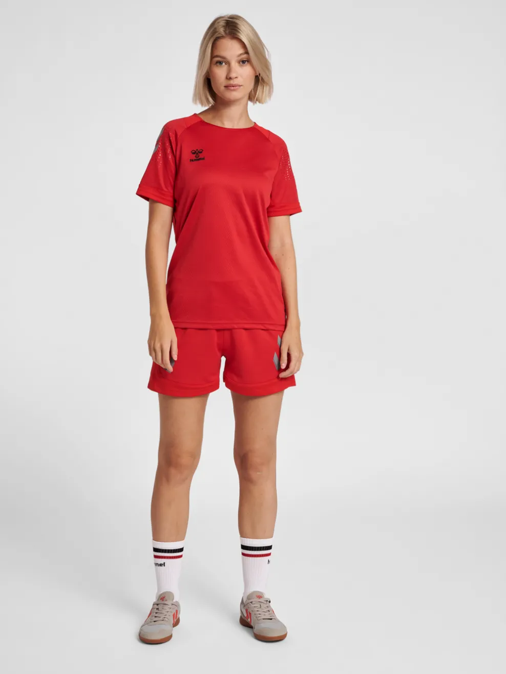hmlLEAD WOMENS S/S POLY JERSEY