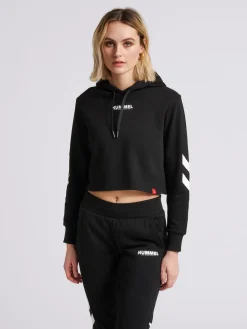 hmlLEGACY WOMAN CROPPED HOODIE
