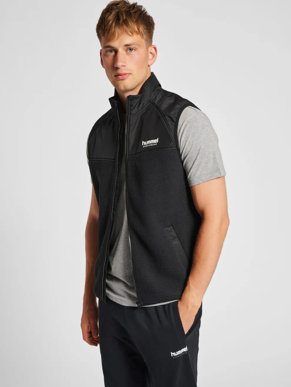 hmlLGC CHARLEY FLEECE WAISTCOAT