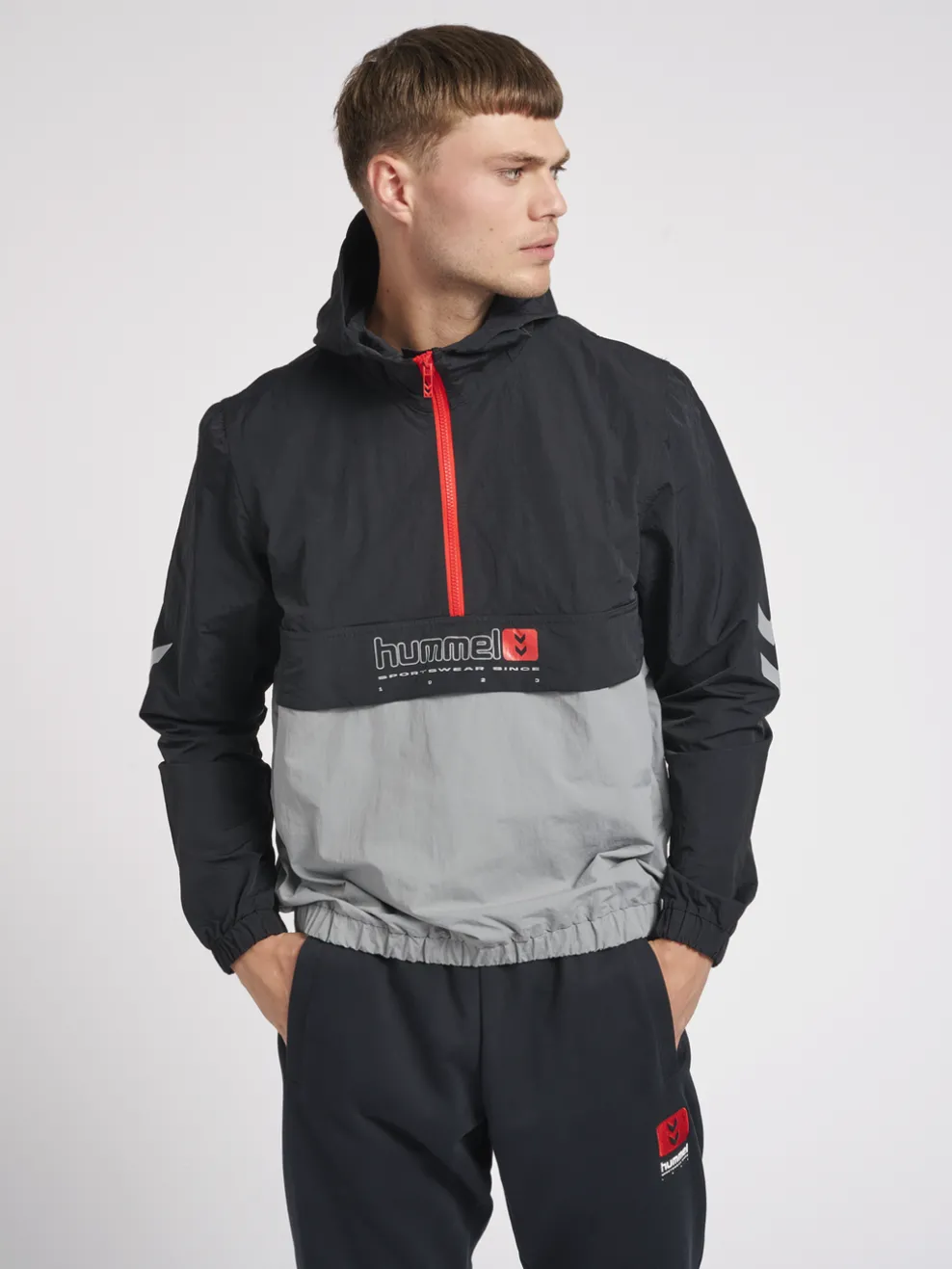 hmlLGC MUSA WOV HALFZIP JACKET
