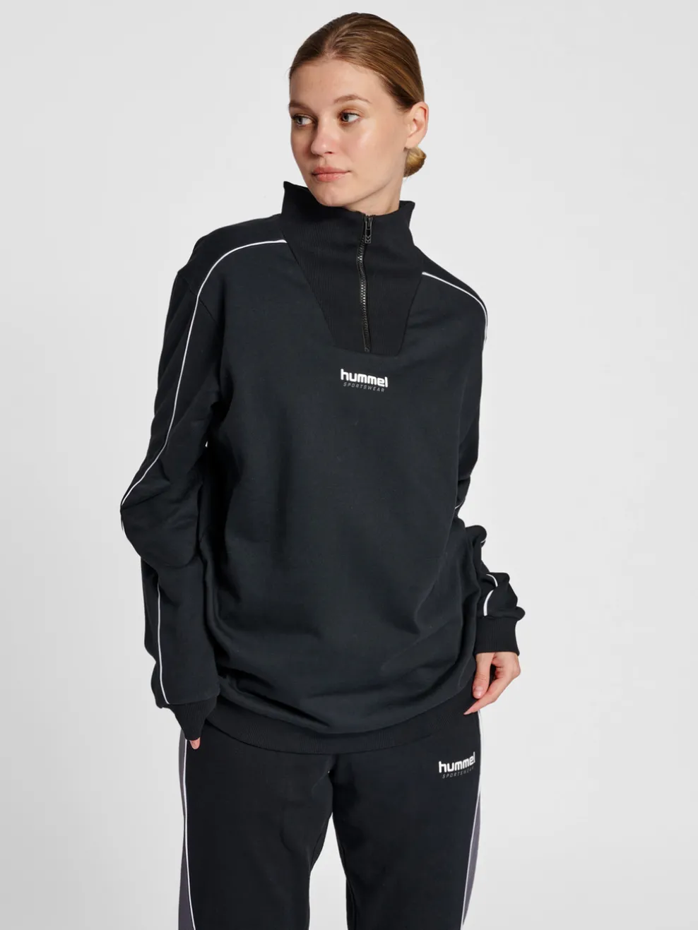 hmlLGC WESLEY HALF ZIP SWEATSHIRT