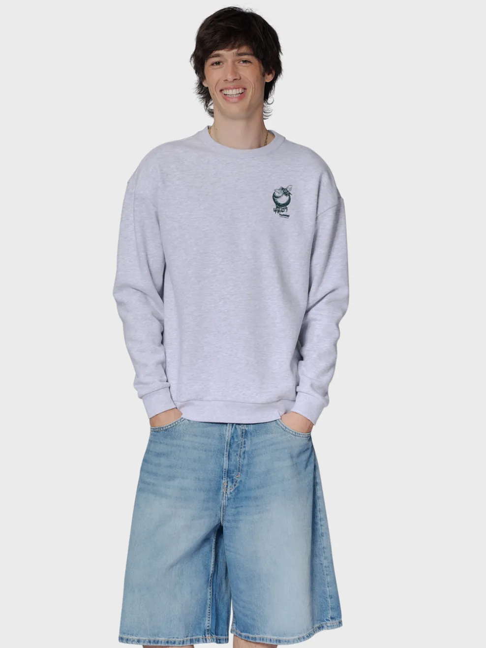 hmlLOOSE CREW WRONG YELLOW