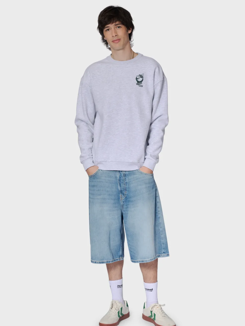 hmlLOOSE CREW WRONG YELLOW