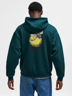 hmlLOOSE HOODIE WRONG YELLOW