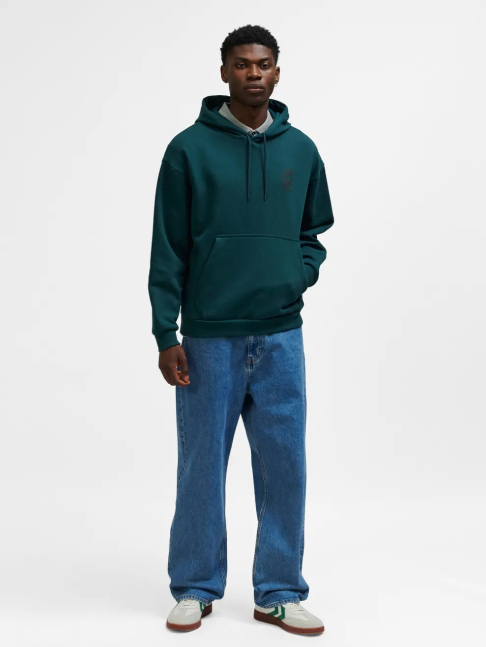 hmlLOOSE HOODIE WRONG YELLOW