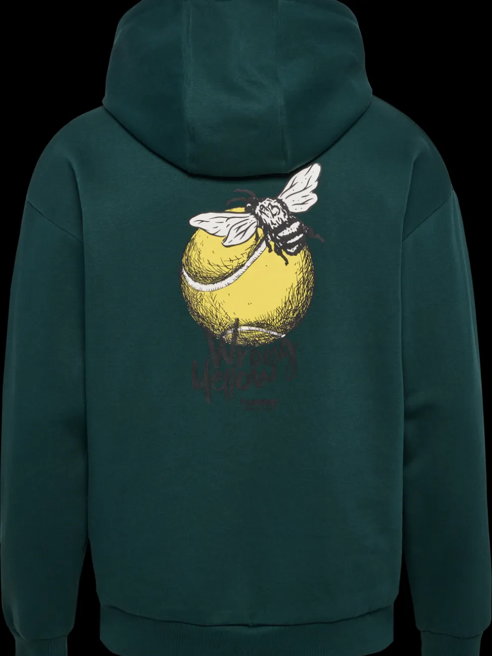 hmlLOOSE HOODIE WRONG YELLOW