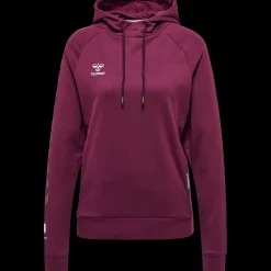 hmlMOVE GRID COTTON HOODIE WOMAN