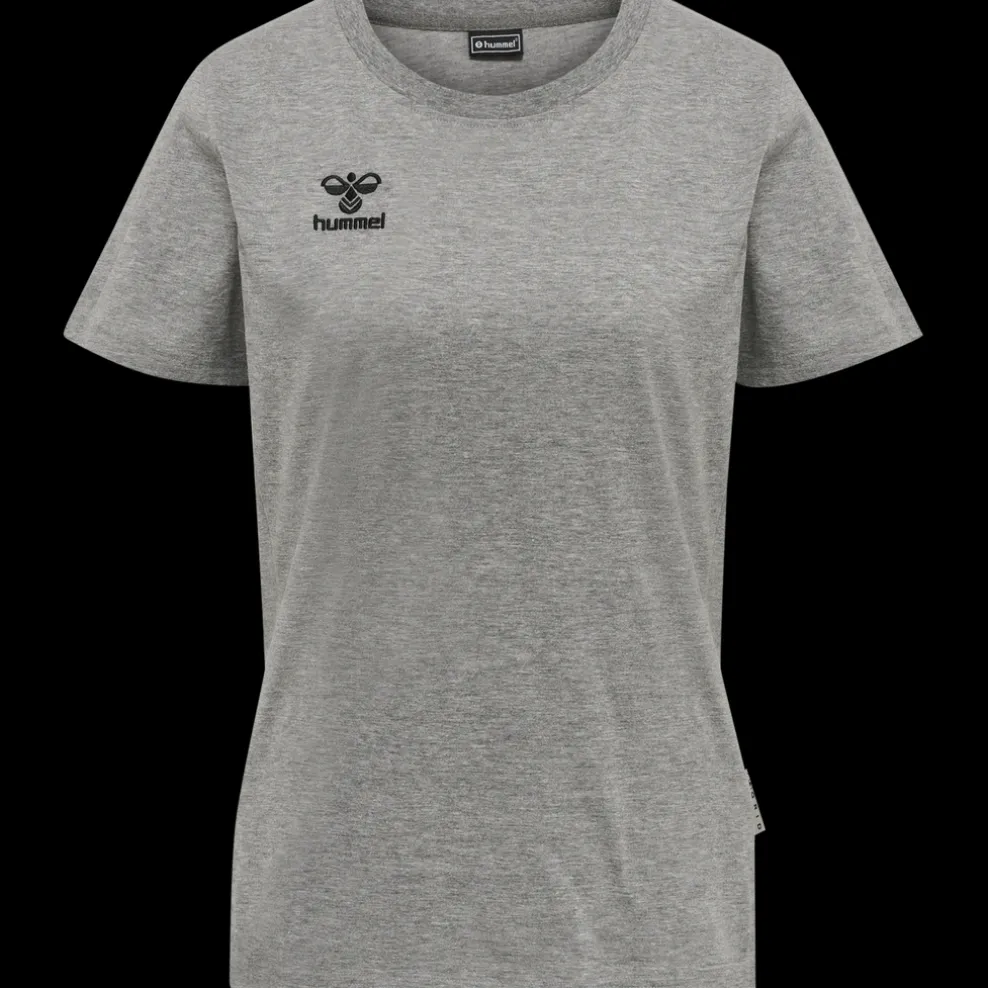 hmlMOVE GRID COTTON T-SHIRT S/S WOM