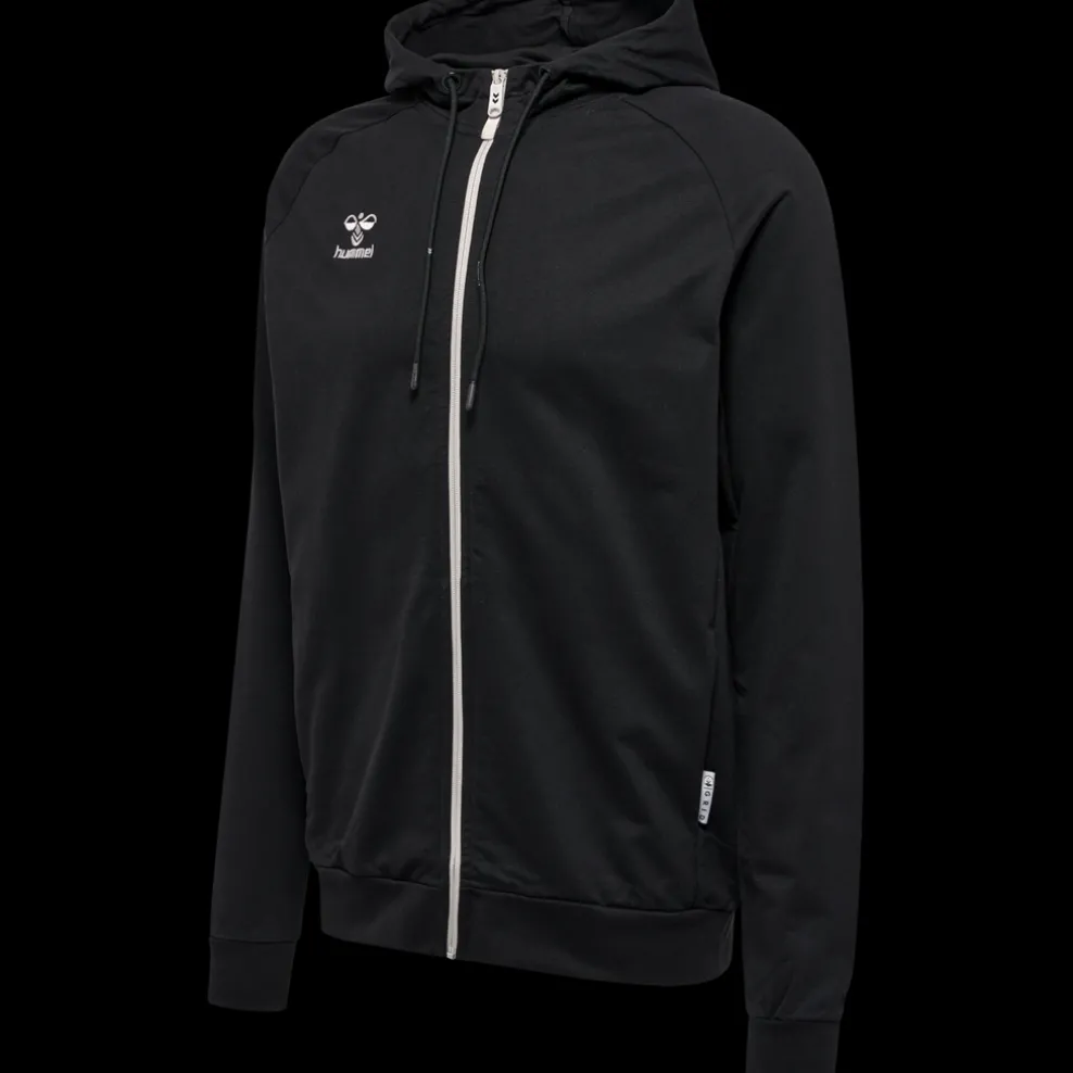 hmlMOVE GRID COTTON ZIP HOODIE