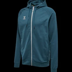 hmlMOVE GRID COTTON ZIP HOODIE