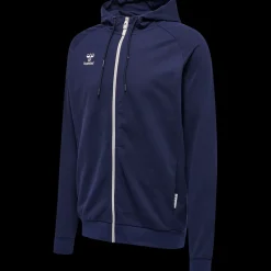 hmlMOVE GRID COTTON ZIP HOODIE