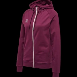 hmlMOVE GRID COTTON ZIP HOODIE WOMA