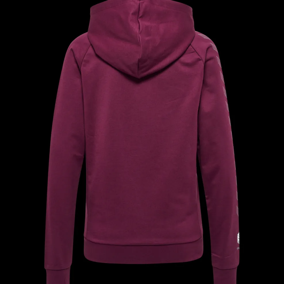hmlMOVE GRID COTTON ZIP HOODIE WOMA