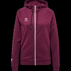 hmlMOVE GRID COTTON ZIP HOODIE WOMA