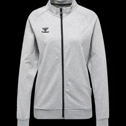 hmlMOVE GRID COTTON ZIP JACKET WOMA