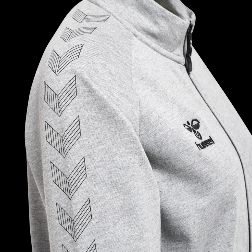 hmlMOVE GRID COTTON ZIP JACKET WOMA
