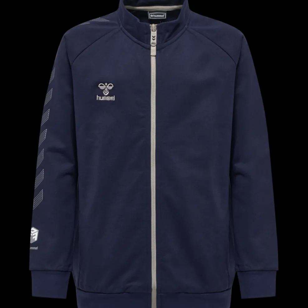 hmlMOVE GRID COTTON ZIP JACKET KIDS
