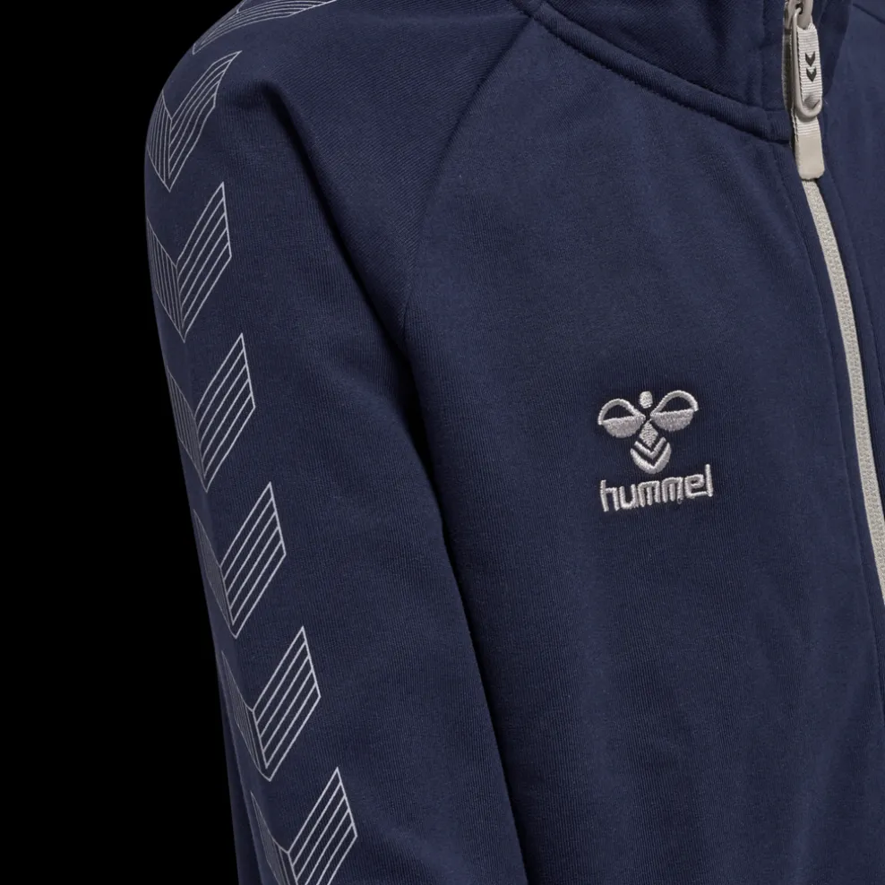 hmlMOVE GRID COTTON ZIP JACKET KIDS